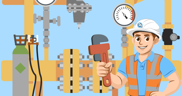 Purging of gas pipework in UK Purging of gas pipework in UK